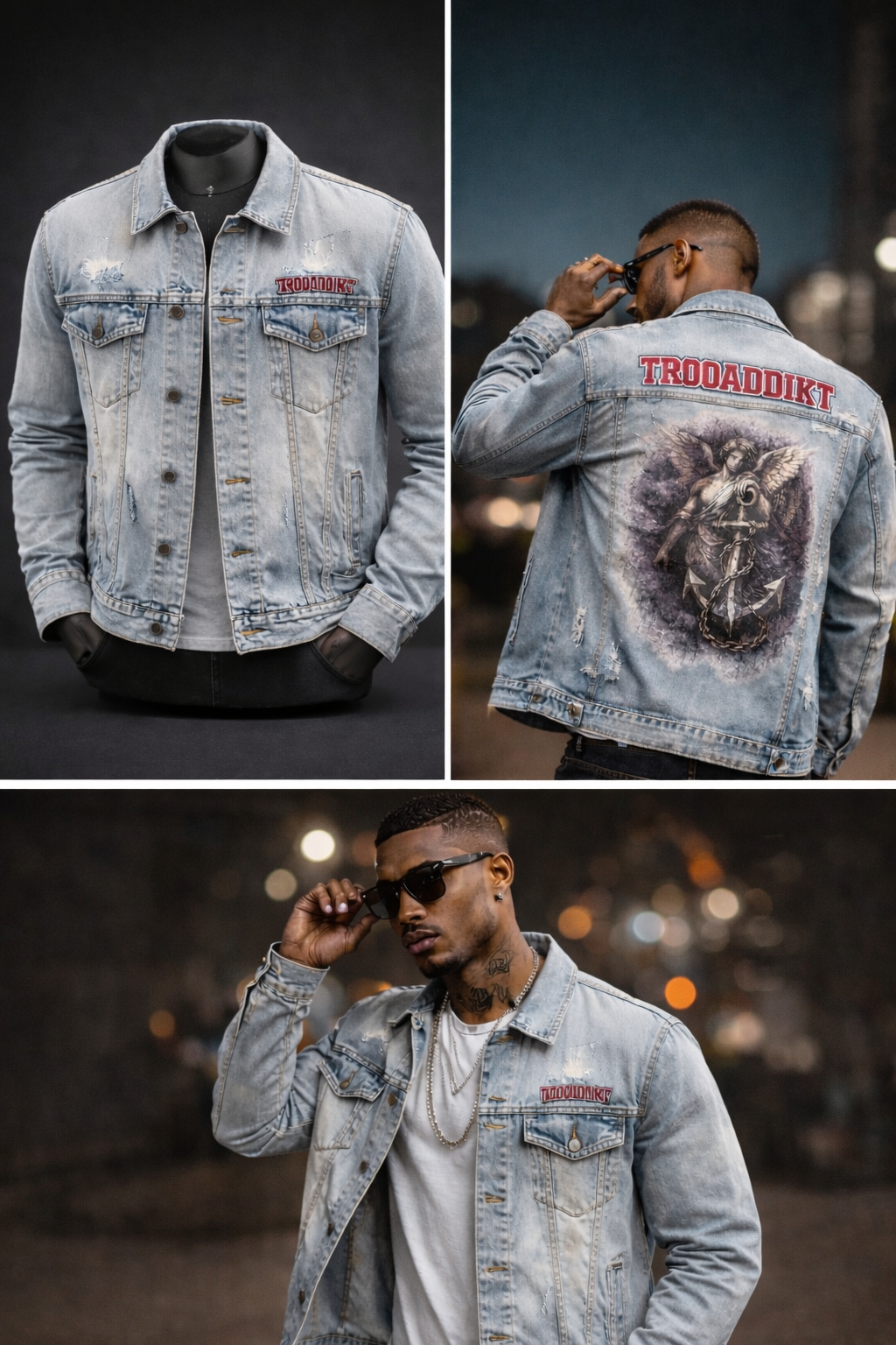 TROO ADDIKT Denim Jacket