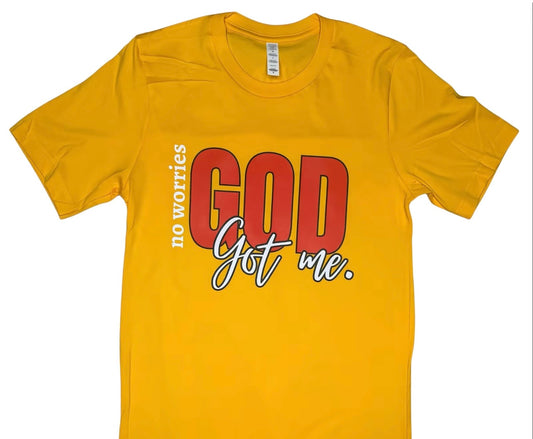 No Worries, God Got me - Unisex Graphic Tee