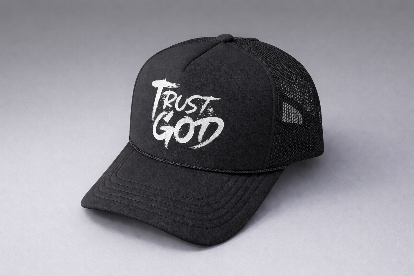 TRUST GOD TRUCKER HAT
