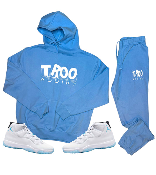 TROOADDIKT 2PC HOODIE & SWEATPANTS TRACKSUIT SET