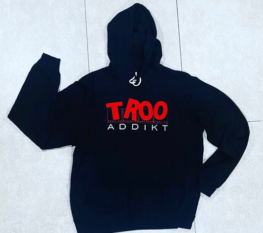 Hoodie Centered Logo TROOADDIKT